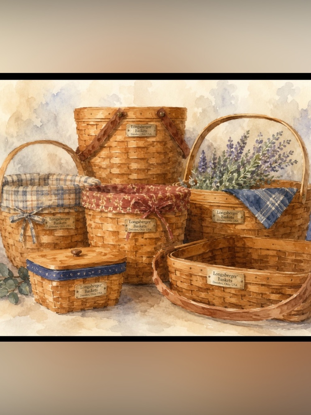 Longaberger Woven Baskets - are you looking for a specific basket?  Let me know!